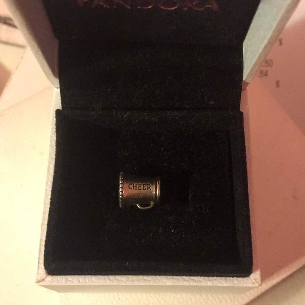 Pandora cheerleading charm